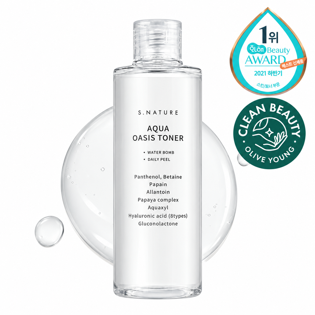 S.NATURE AQUA OASIS TONER