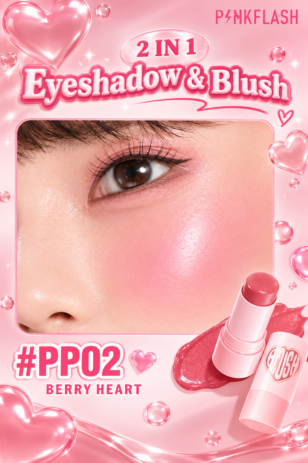 PINK FLASH  BLUSH