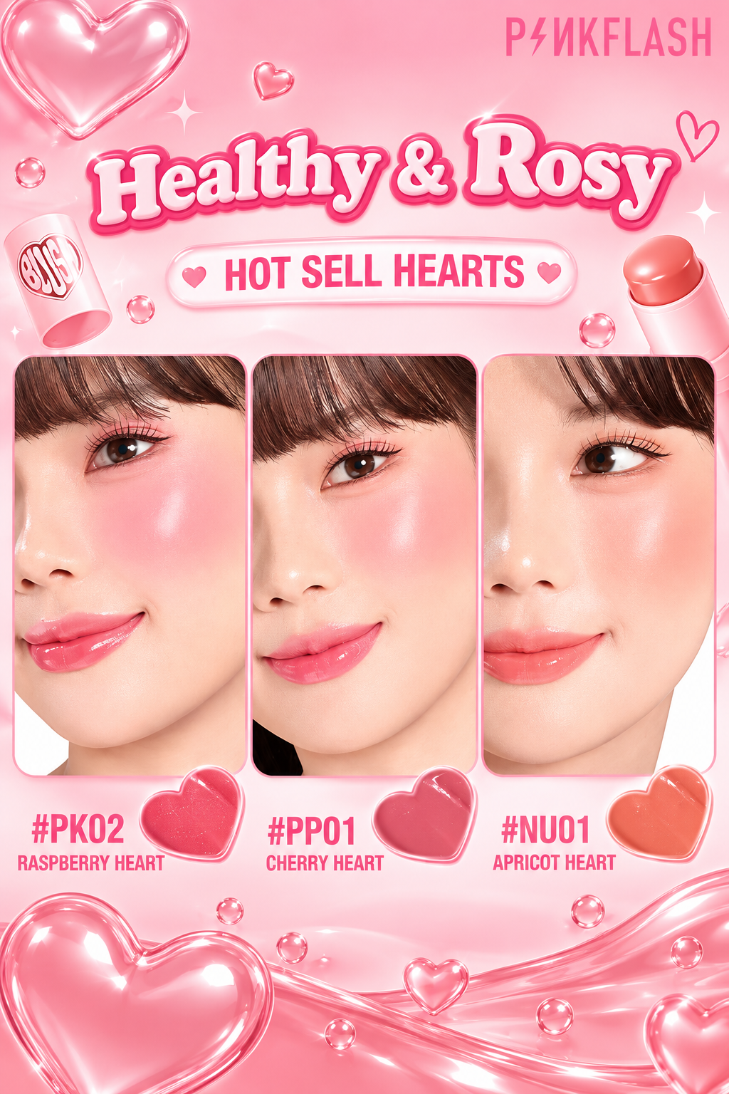 PINK FLASH  BLUSH